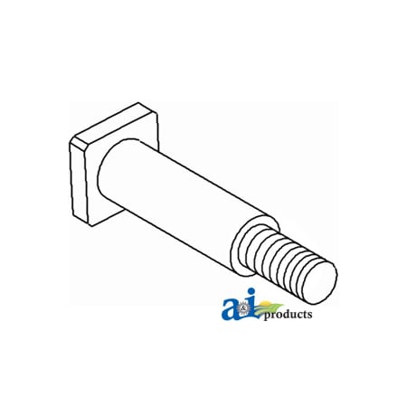 A & I Products Pin, Leveling Fork 4" x4" x1" A-C5NN595B